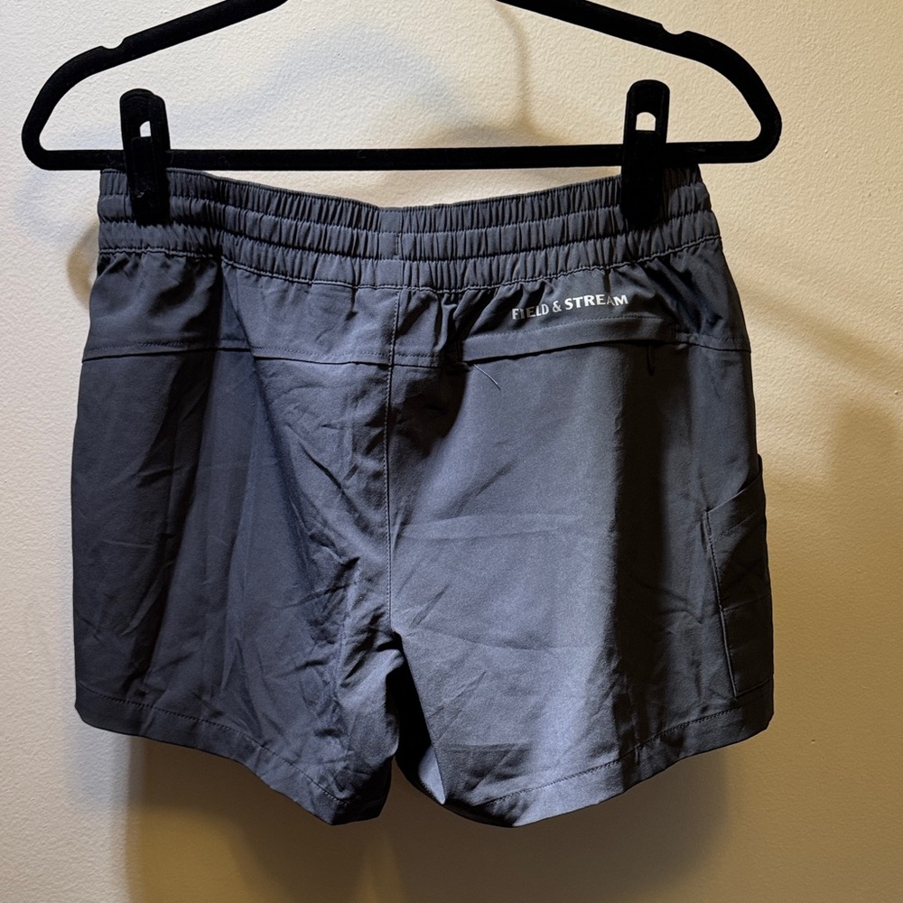 Field & Stream Women's Charcoal Athletic Shorts - Picture 4 of 6